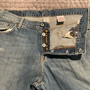 Mens Lucky Jeans Size 38